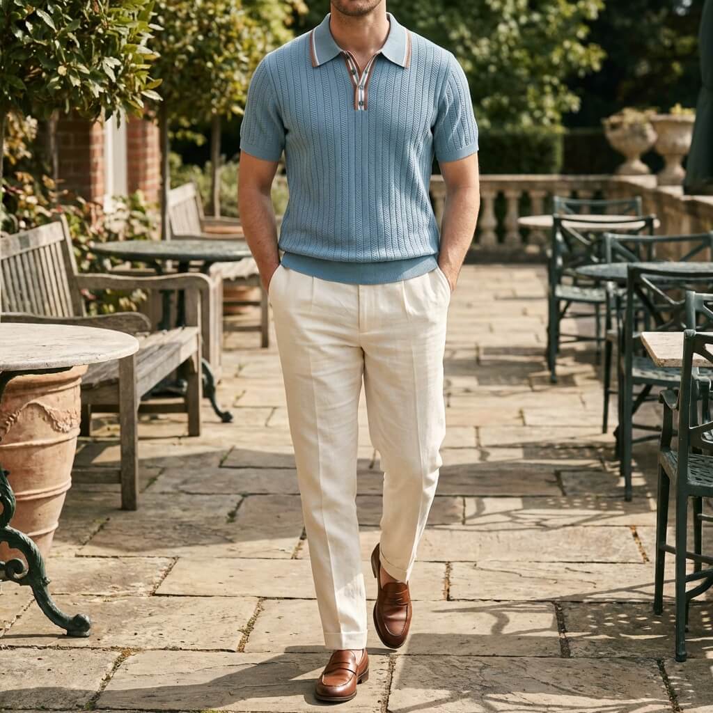 Amalfi Azure Knit - Image 3