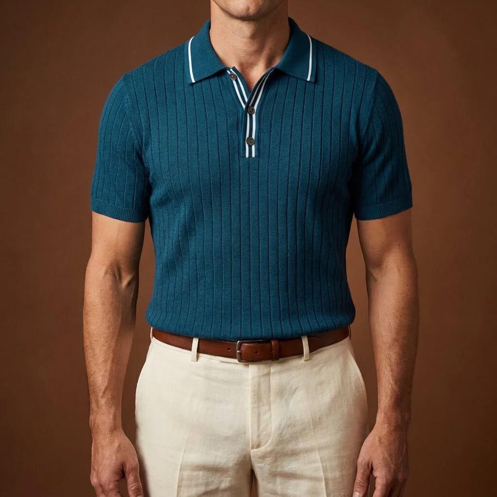 Amalfi Azure Knit - Image 6