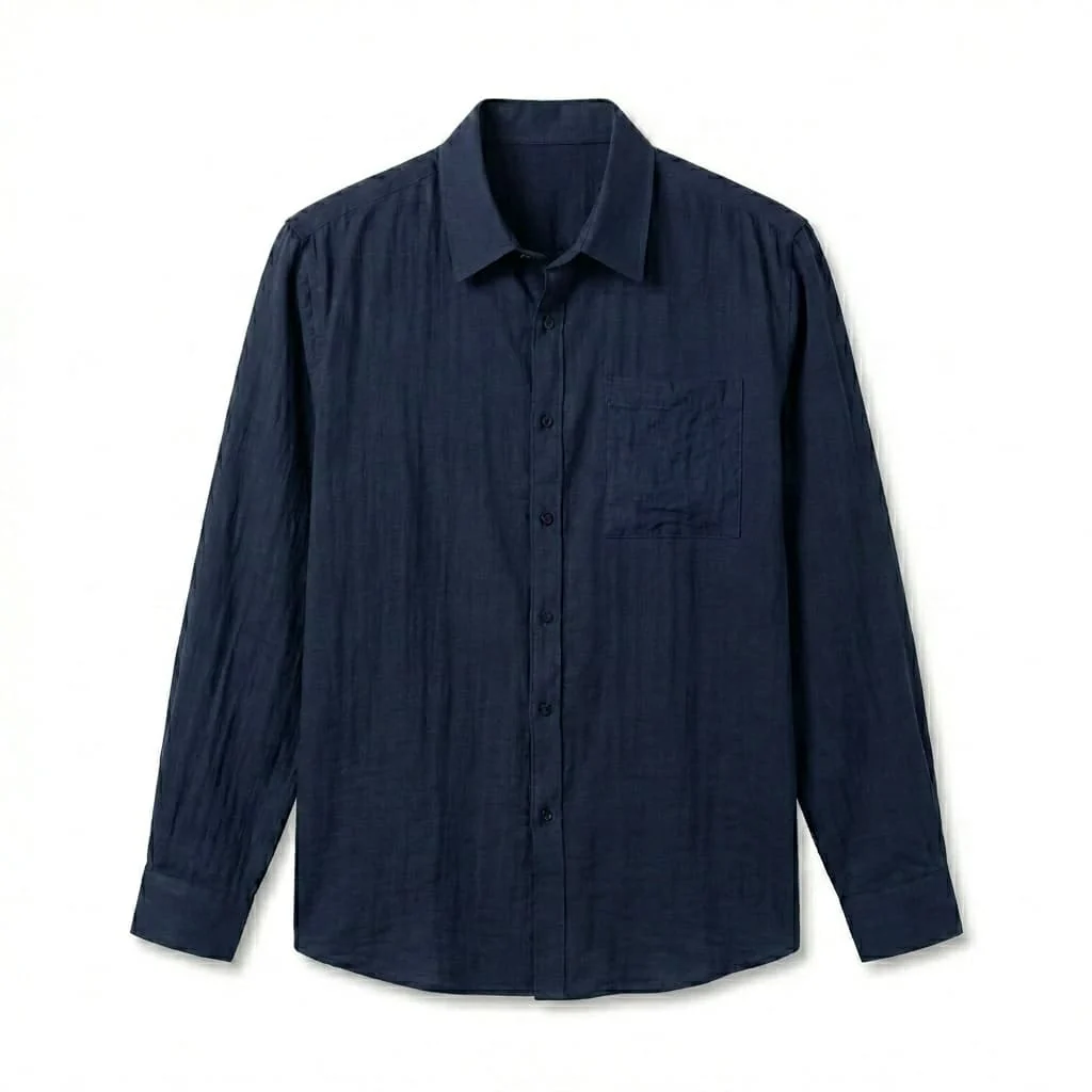 Antibes Long-Sleeve Linen Shirt - Image 5