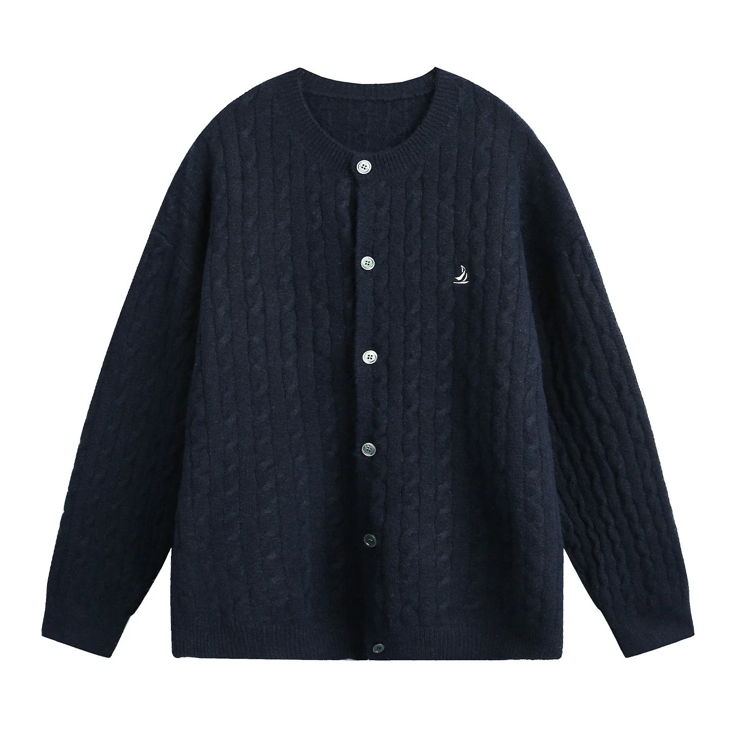 Bordeaux Braided Cardigan - Image 4