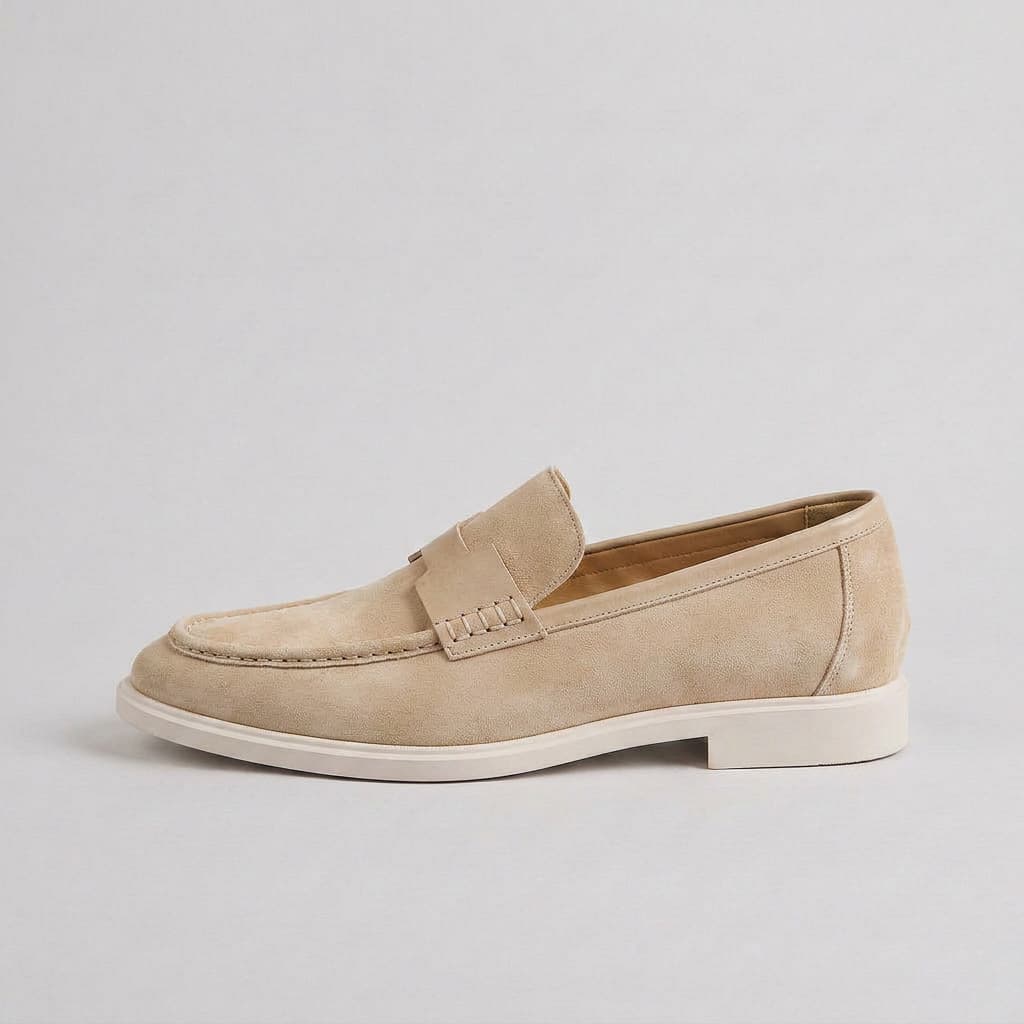 Brewood Nubuck Penny Loafer - Image 15