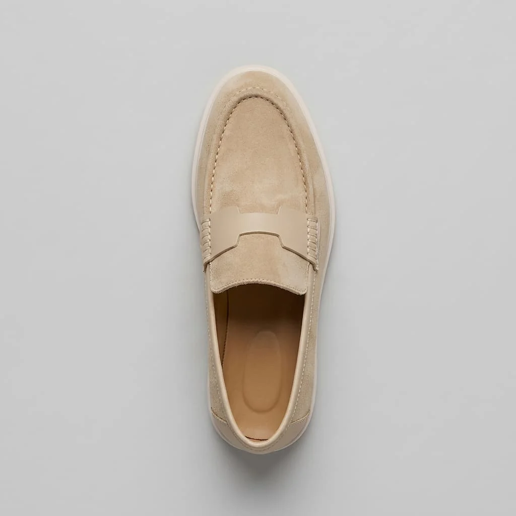 Brewood Nubuck Penny Loafer - Image 16