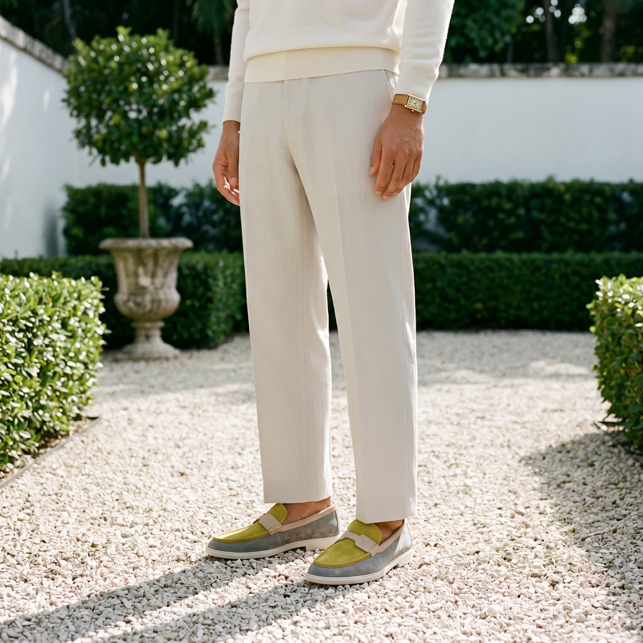 Brewood Nubuck Penny Loafer - Image 5