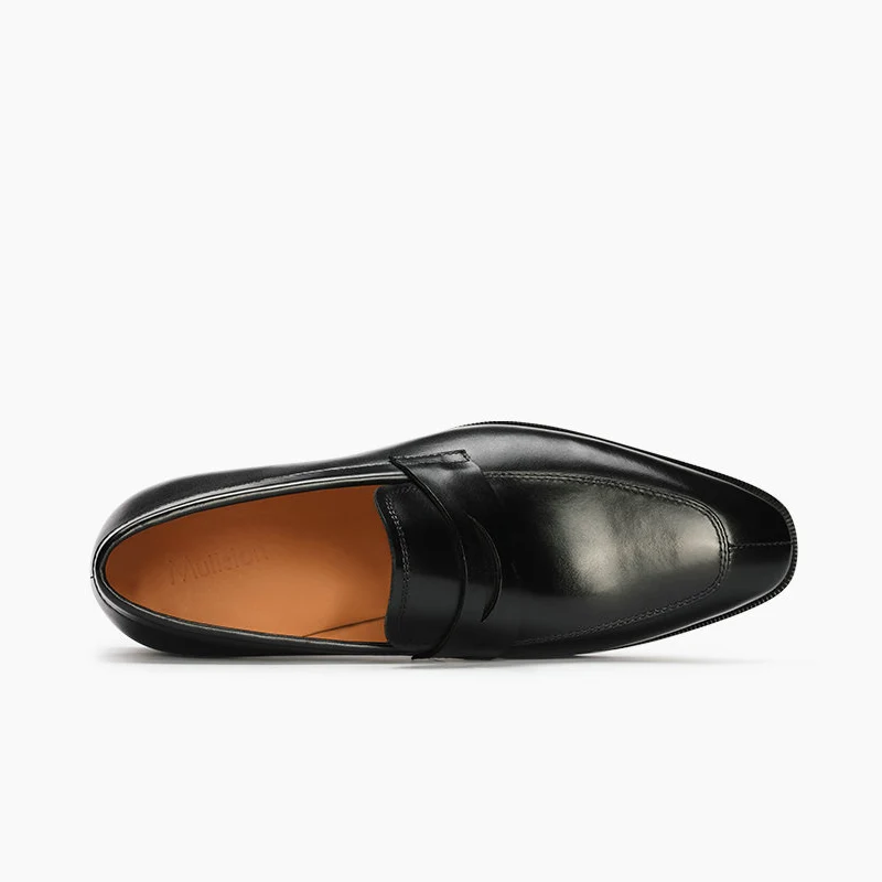 Burnished Leather Penny Loafer - Image 7