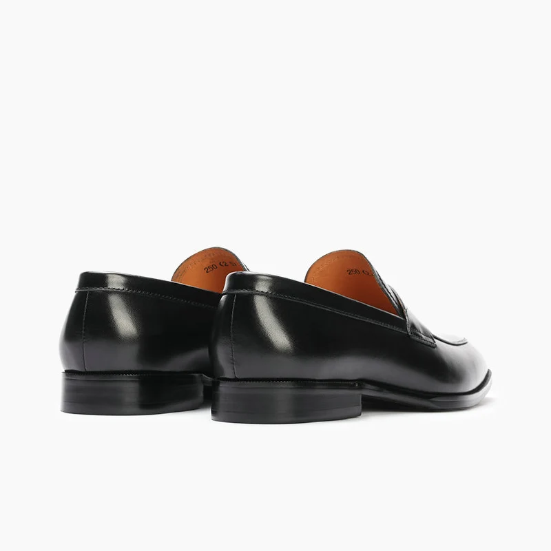 Burnished Leather Penny Loafer - Image 8