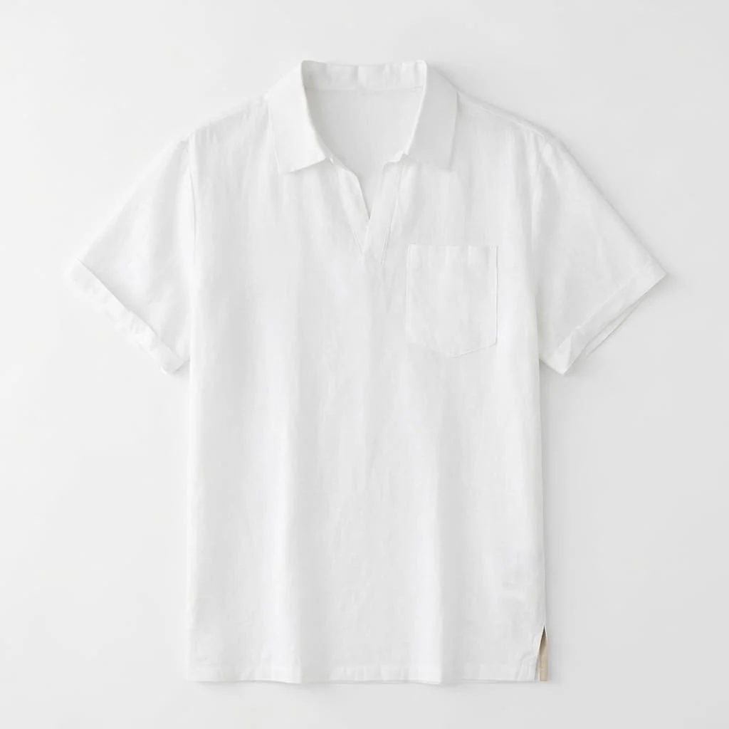 Cannes Linen Polo - Image 10