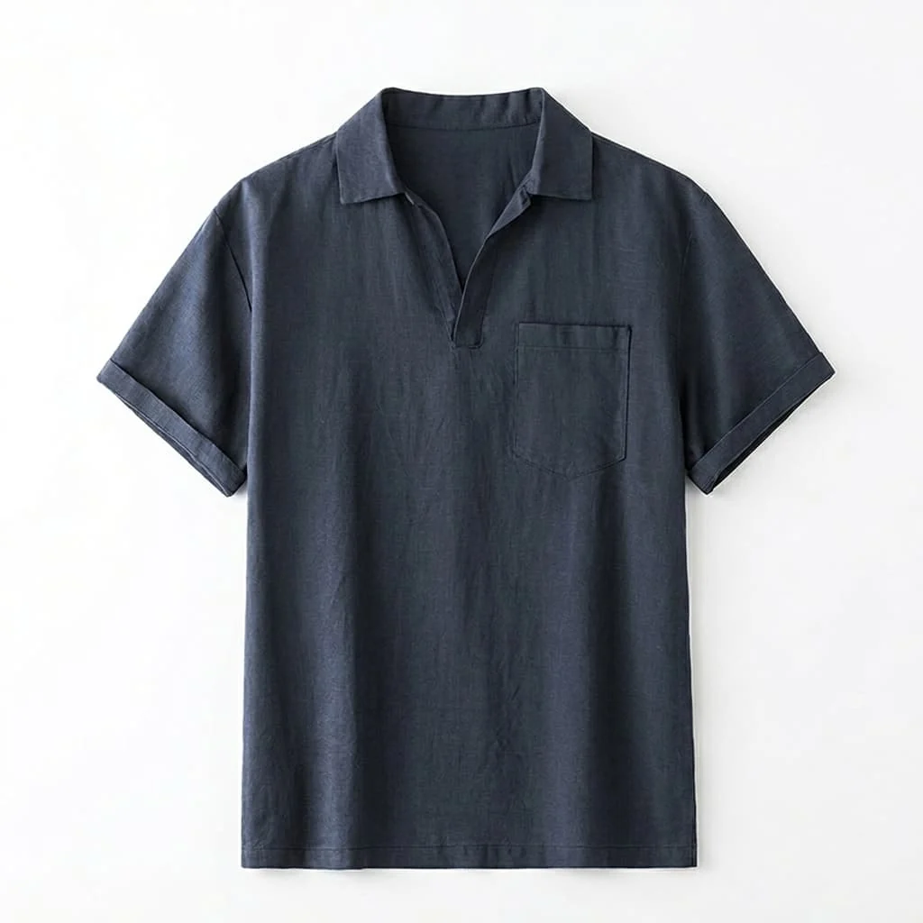 Cannes Linen Polo - Image 4