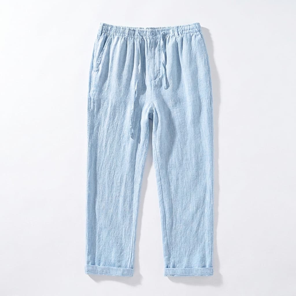 Capri Linen Pants - Image 3