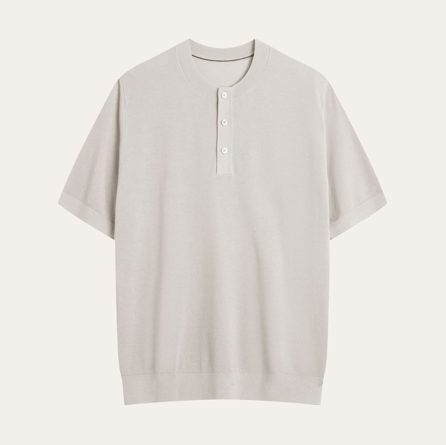 Cervo Knit Henley - Image 3