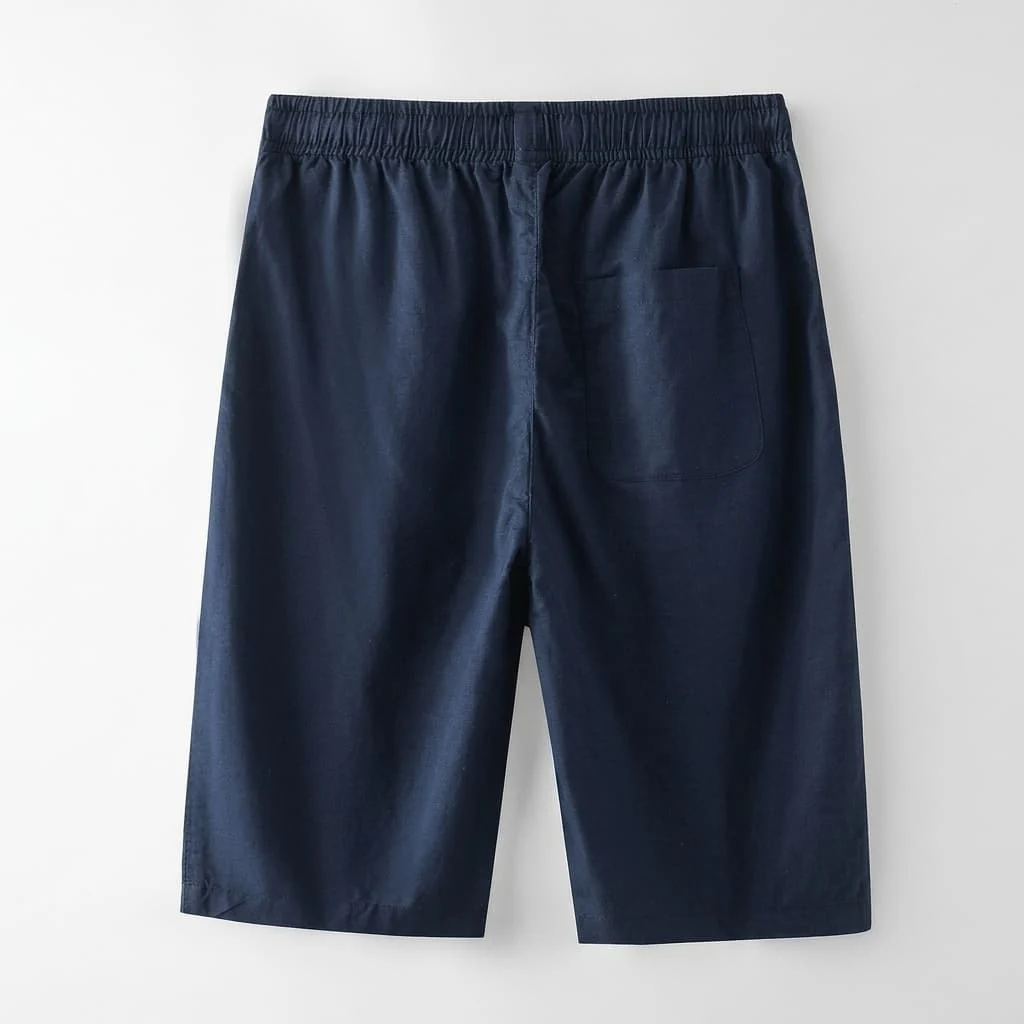 Cortina Drawstring Linen Shorts - Image 7