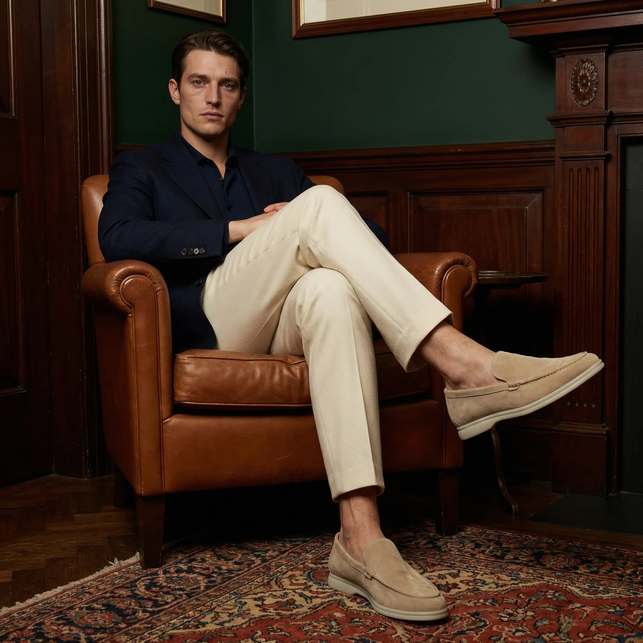Enzo Suede Loafer - Image 11