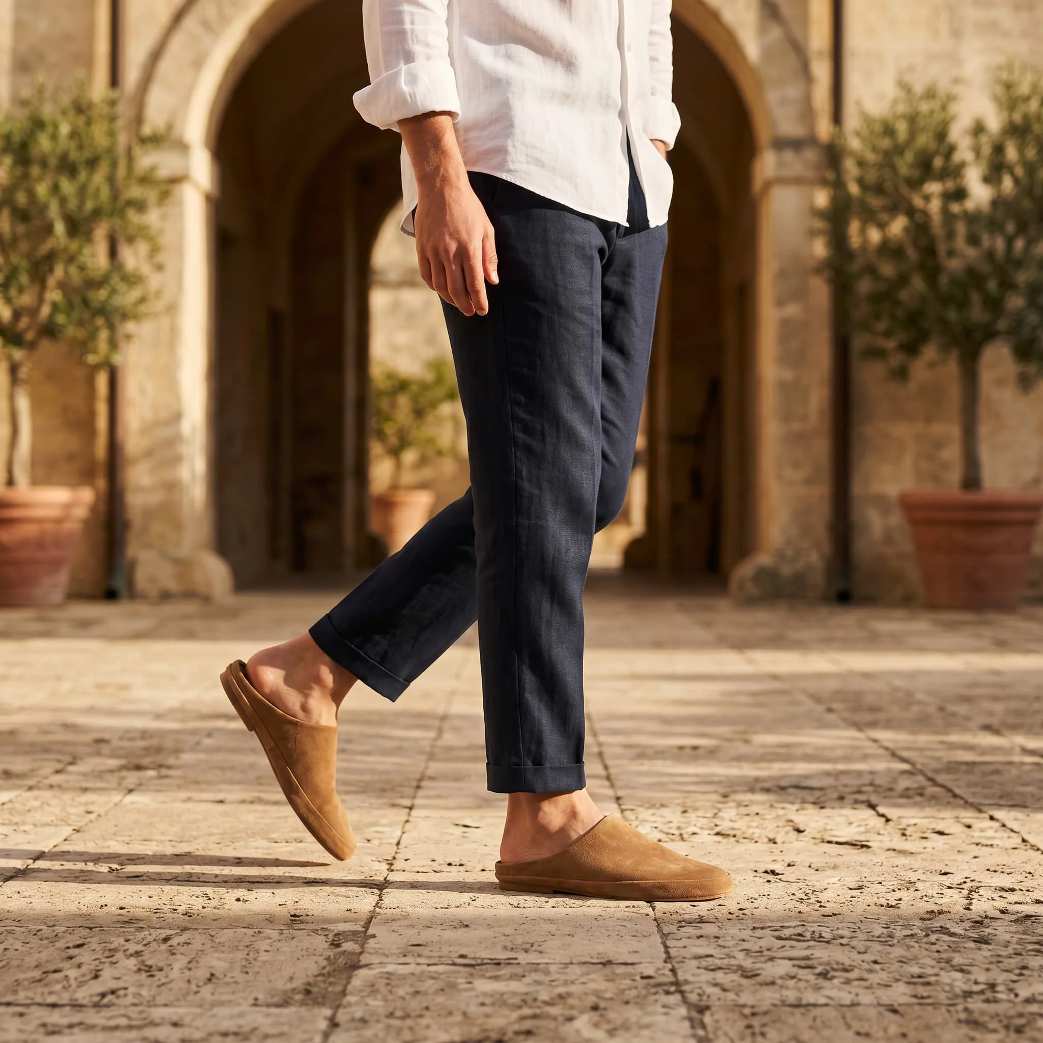 Fenwick Suede Mule - Image 6