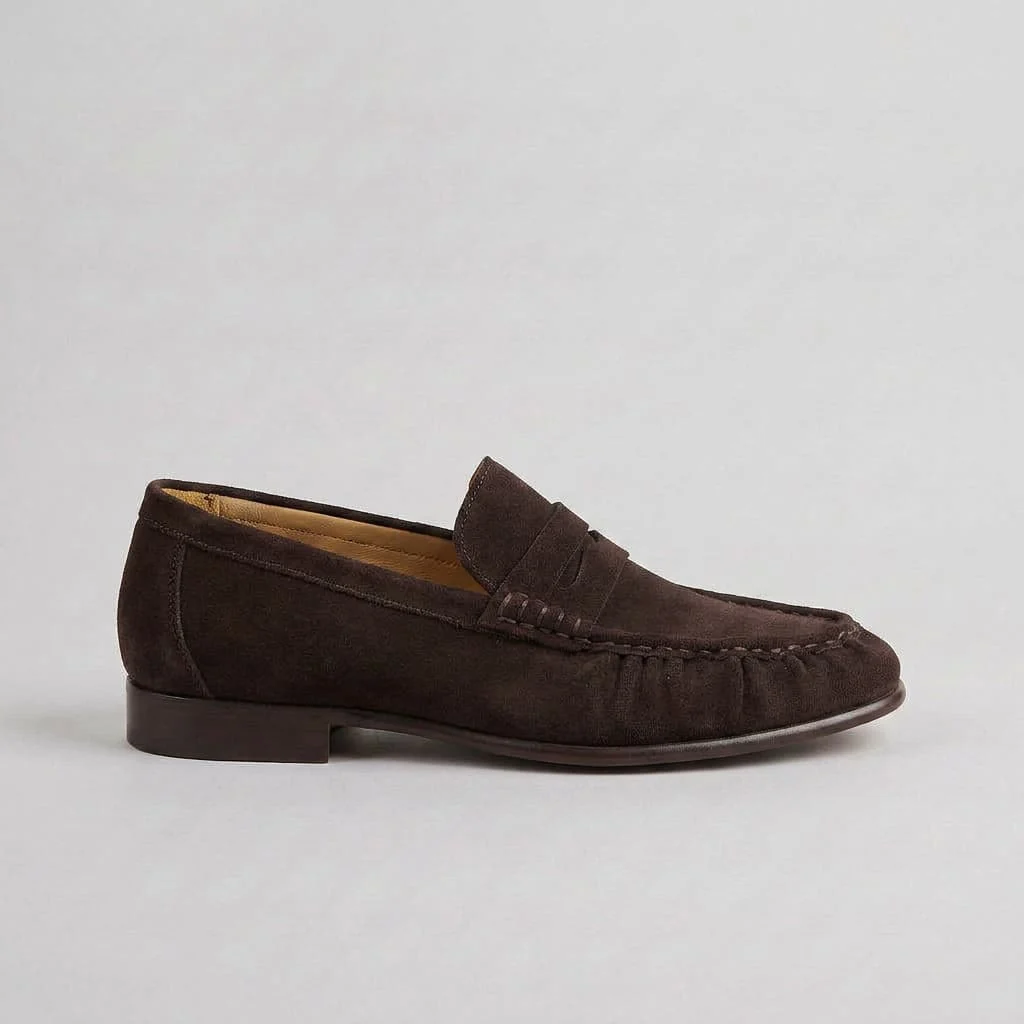 Grosvenor Suede Loafer - Image 10
