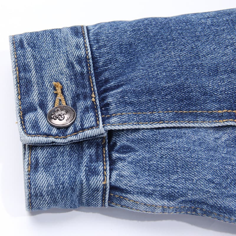 Hackney Sherpa Denim Jacket - Image 7
