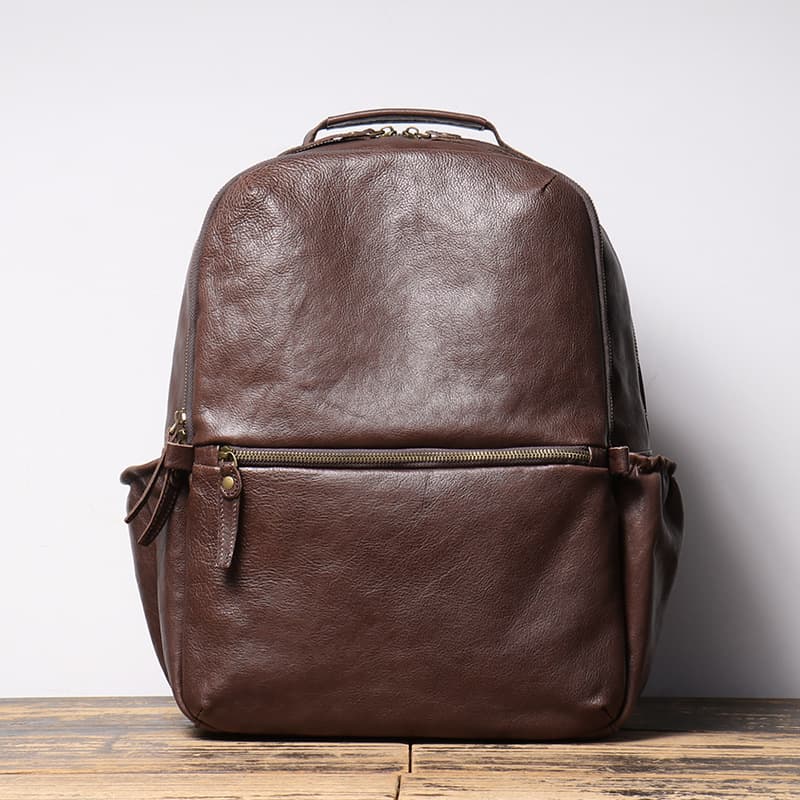 Harlow Everyday Leather Backpack - Image 12