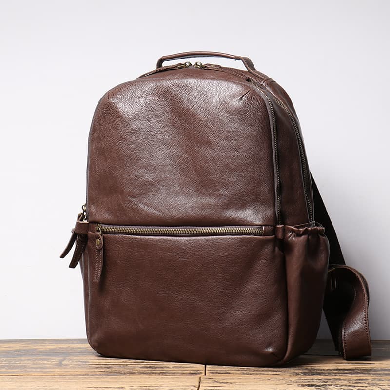 Harlow Everyday Leather Backpack - Image 13