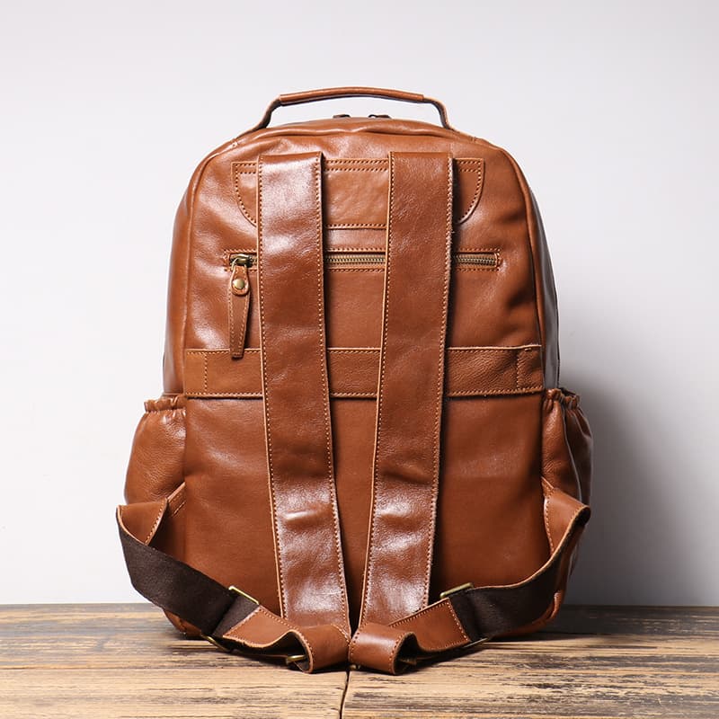 Harlow Everyday Leather Backpack - Image 3