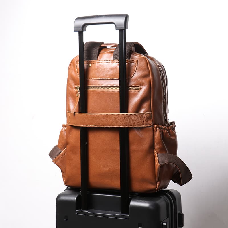 Harlow Everyday Leather Backpack - Image 5