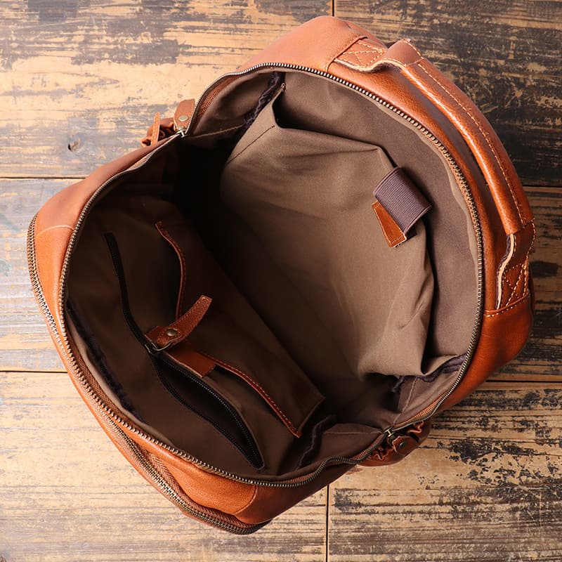 Harlow Everyday Leather Backpack - Image 6