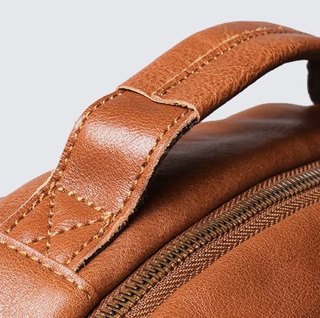 Harlow Everyday Leather Backpack - Image 8