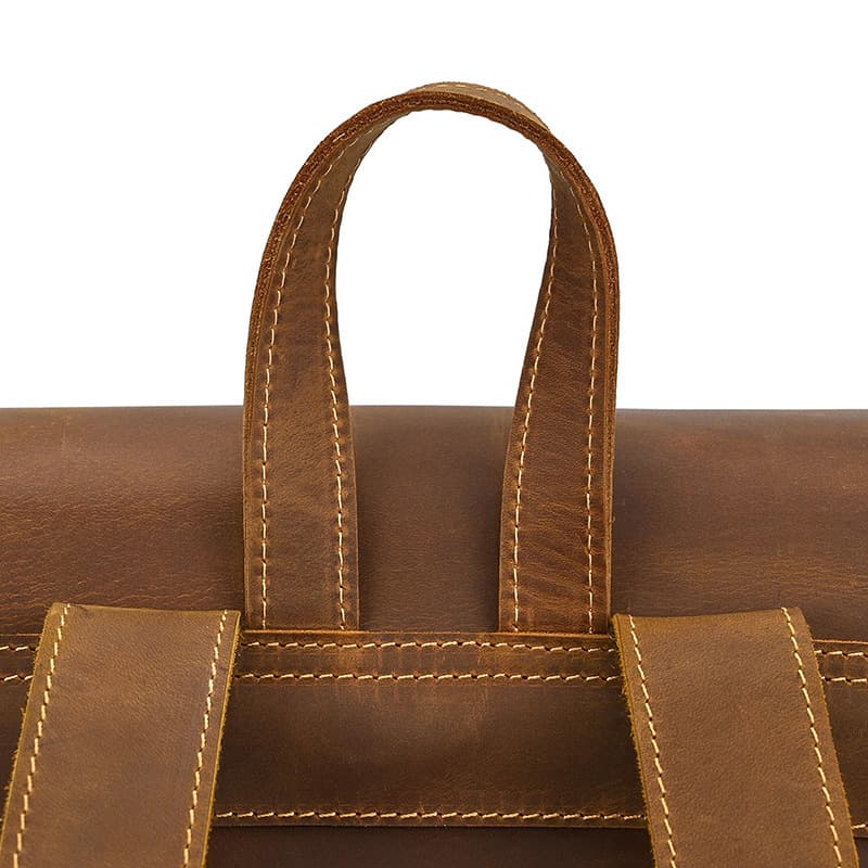 Huxley Vintage Leather Backpack - Image 14