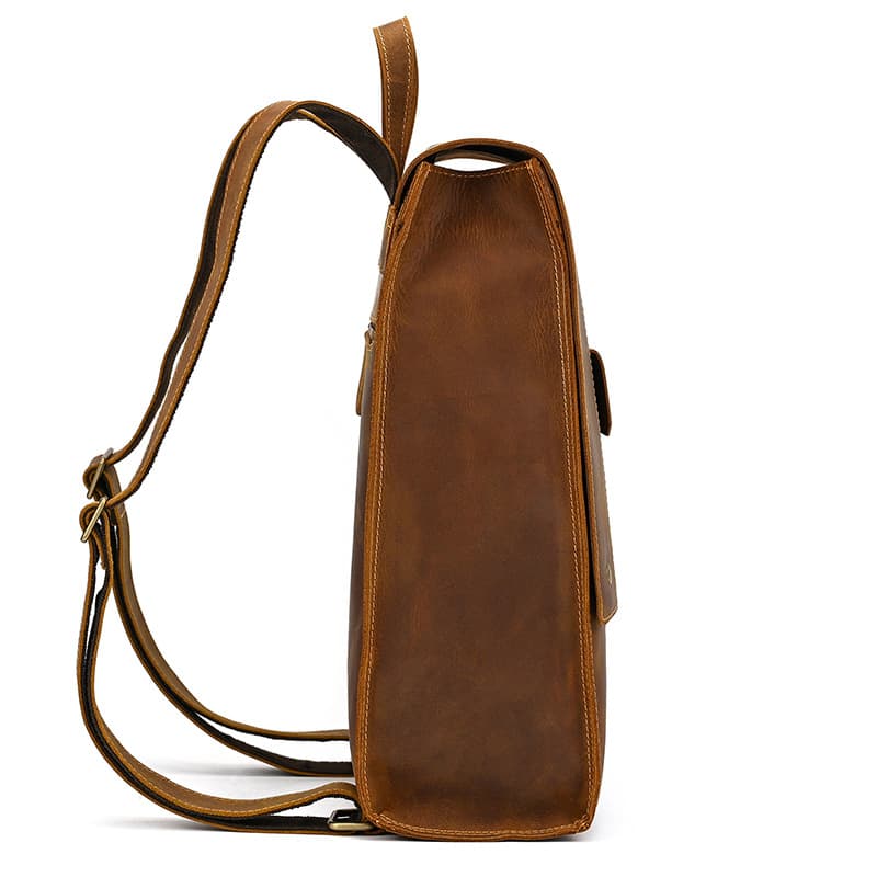 Huxley Vintage Leather Backpack - Image 3