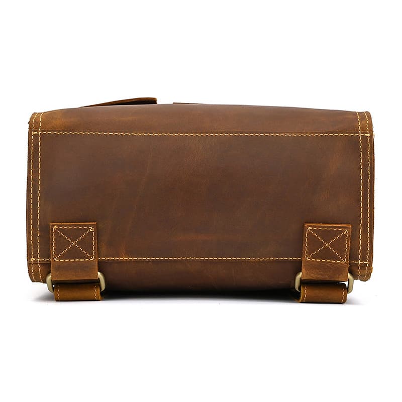 Huxley Vintage Leather Backpack - Image 5