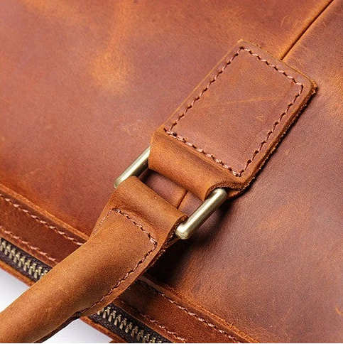 Kingsley Leather Messenger - Image 5