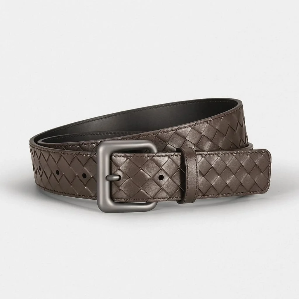 Langdale Woven Leather Belt - Image 6
