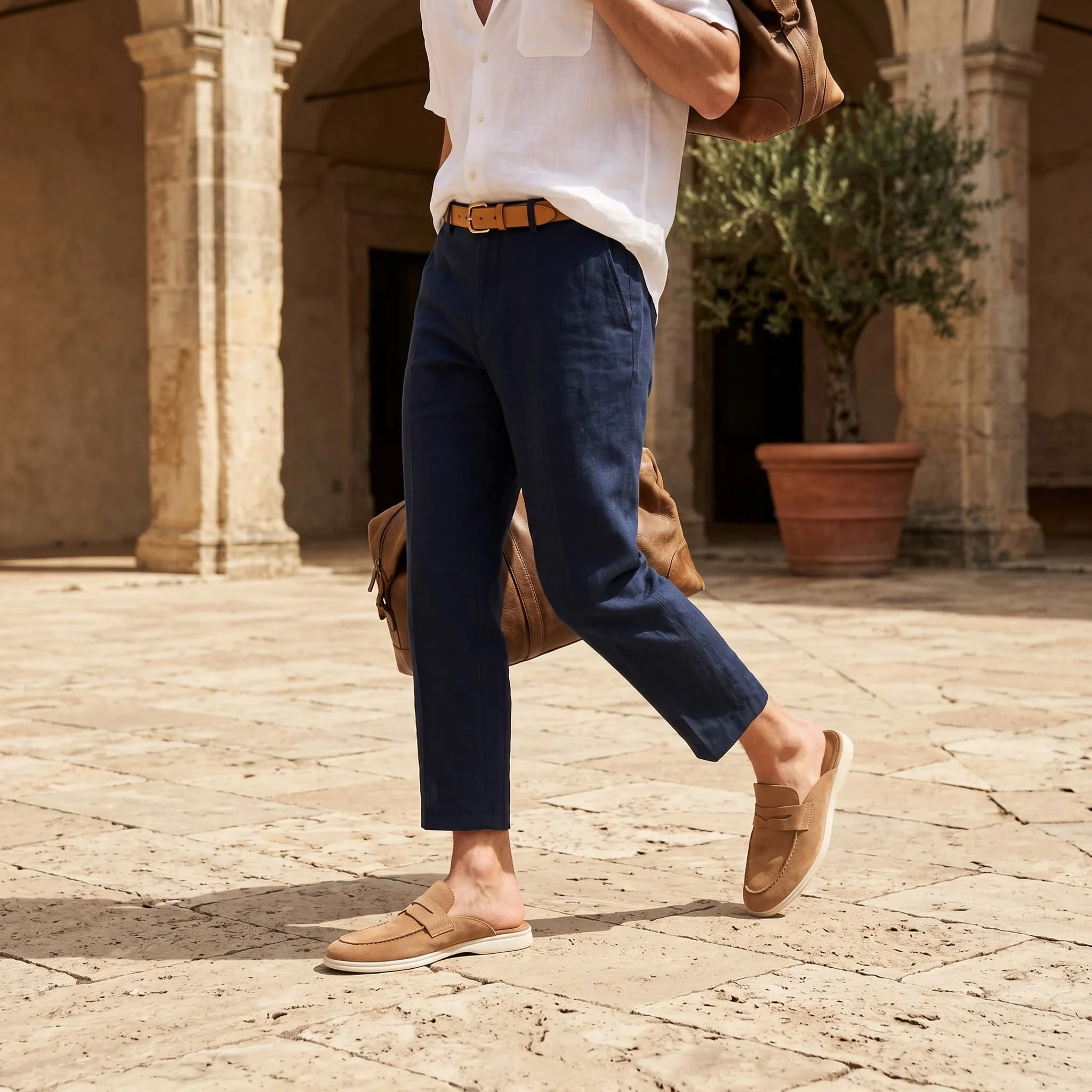 Langford Suede Mule - Image 15