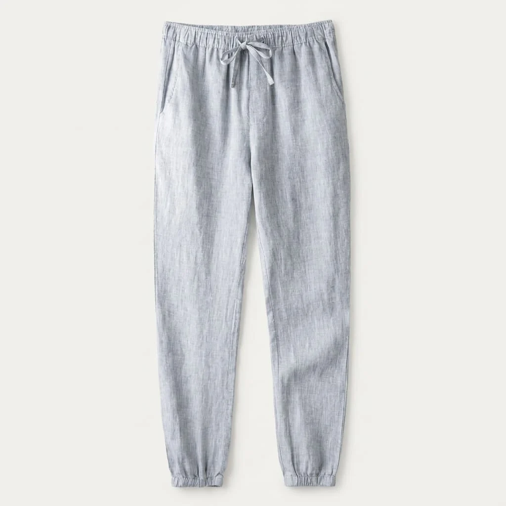 Maiori Linen Joggers - Image 5