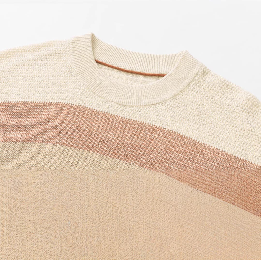 Maratea Striped Linen Tee - Image 3