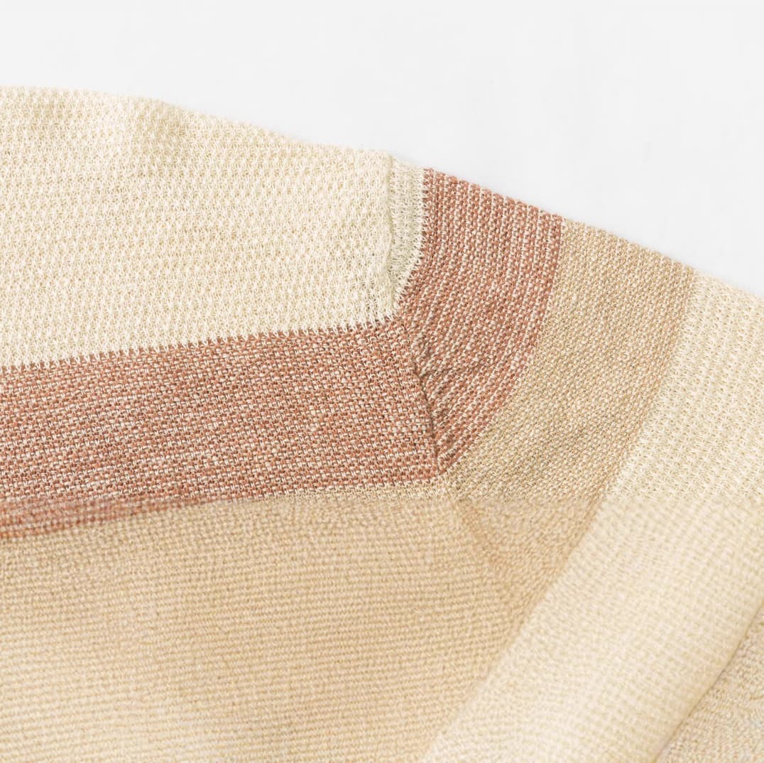 Maratea Striped Linen Tee - Image 4