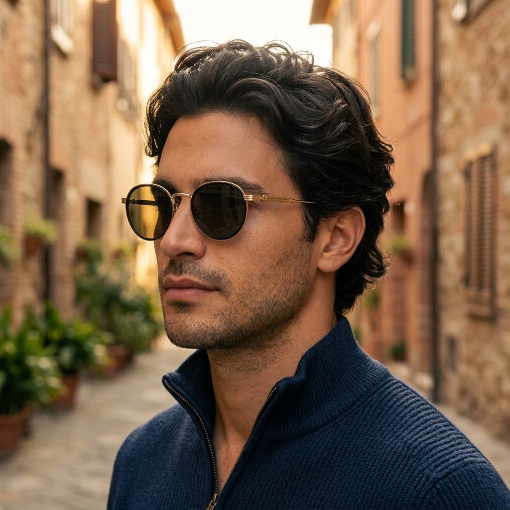 Marquise Polarised Sunglasses - Image 17