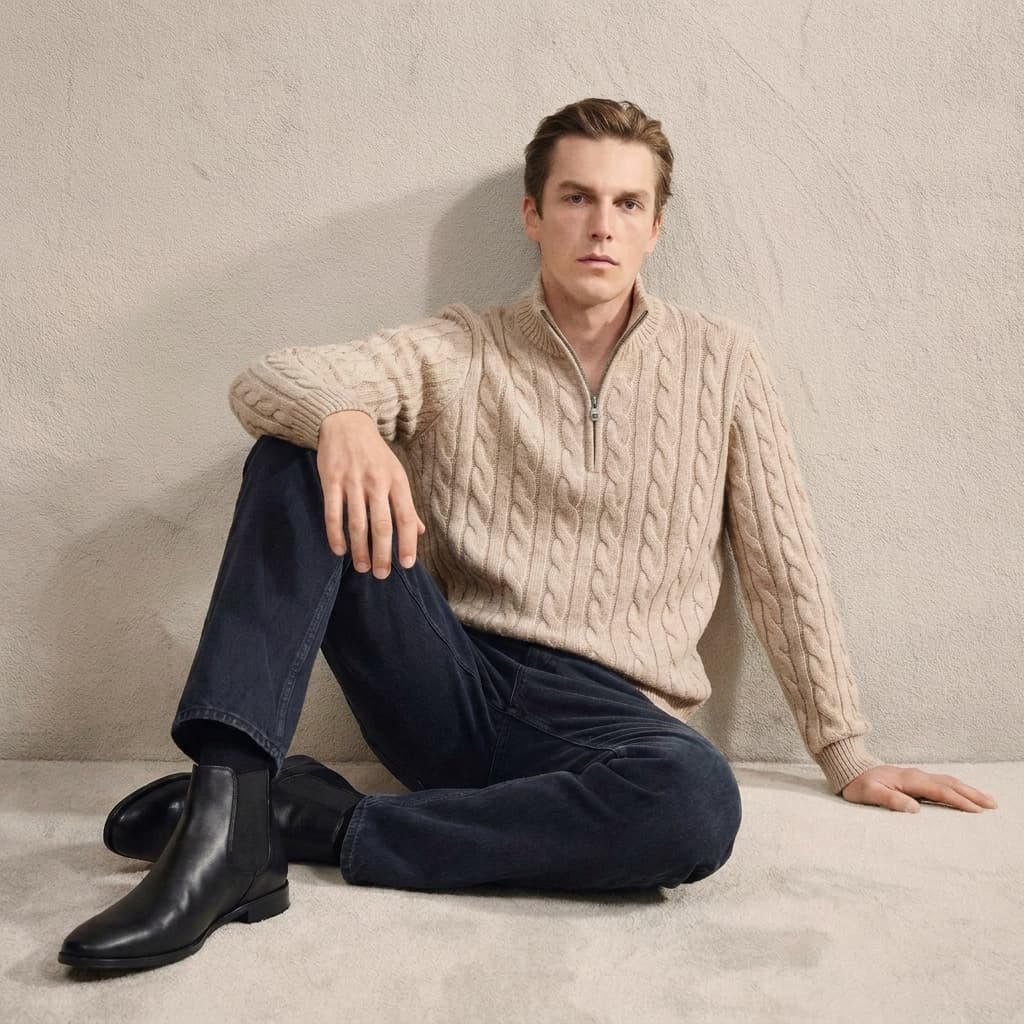 Nantucket Knit Quarter Zip - Image 9