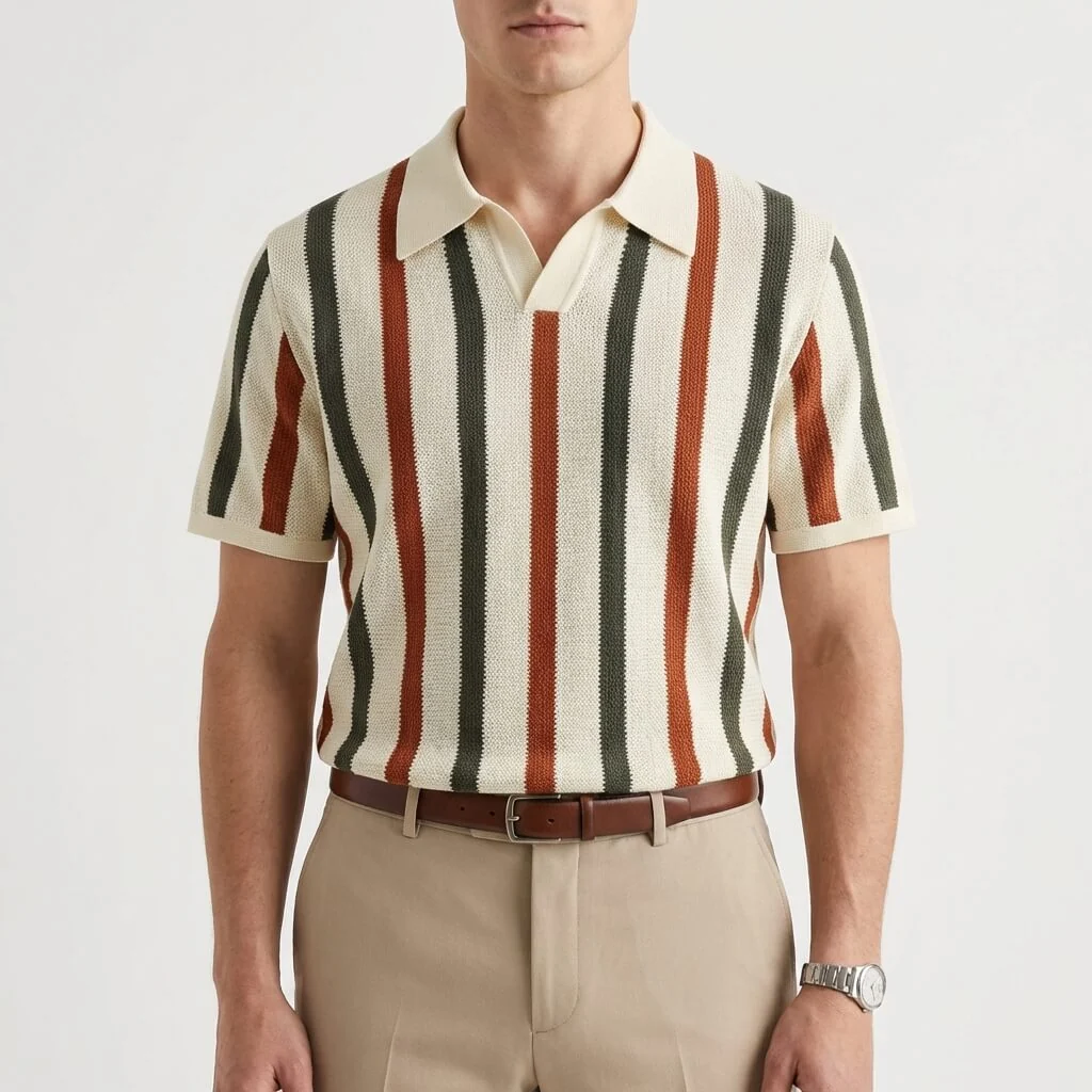Palermo Vintage Weave Polo - Image 3