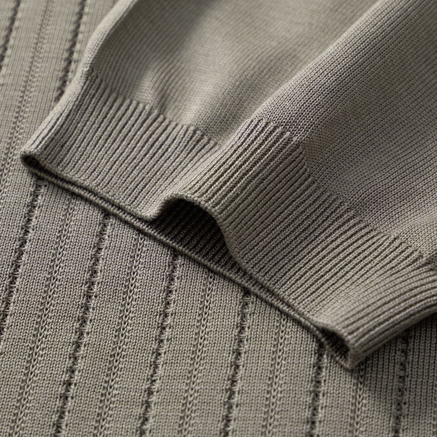 Pietra Ribbed Knit Polo - Image 5