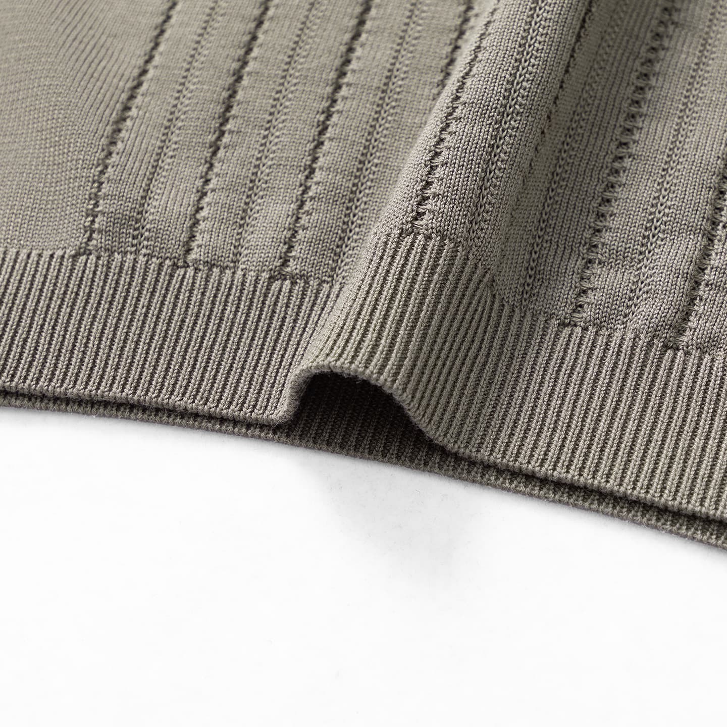 Pietra Ribbed Knit Polo - Image 7