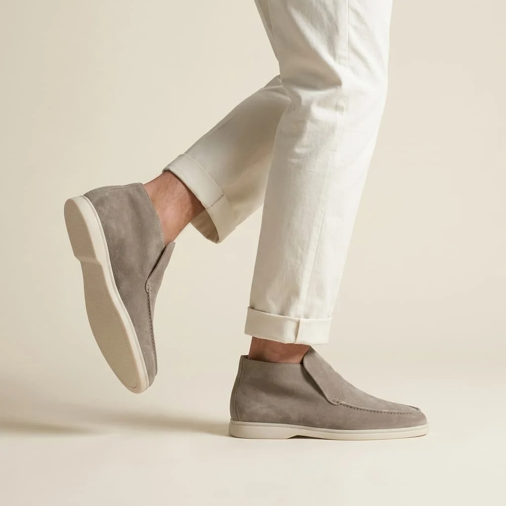 Portofino Suede Hi-Top Loafer - Image 3