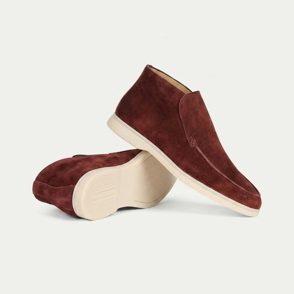 Portofino Suede Hi-Top Loafer - Image 6