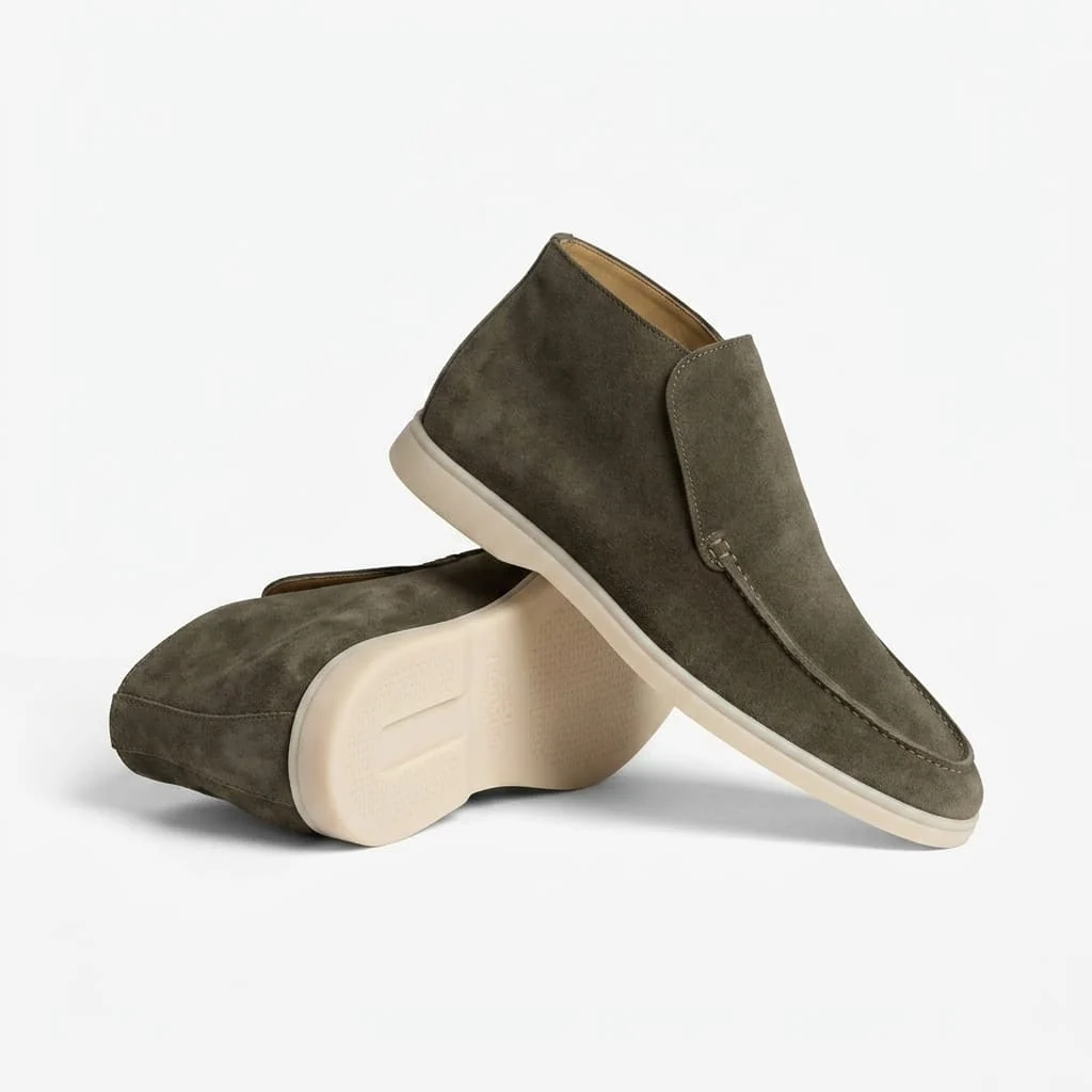 Portofino Suede Hi-Top Loafer - Image 8