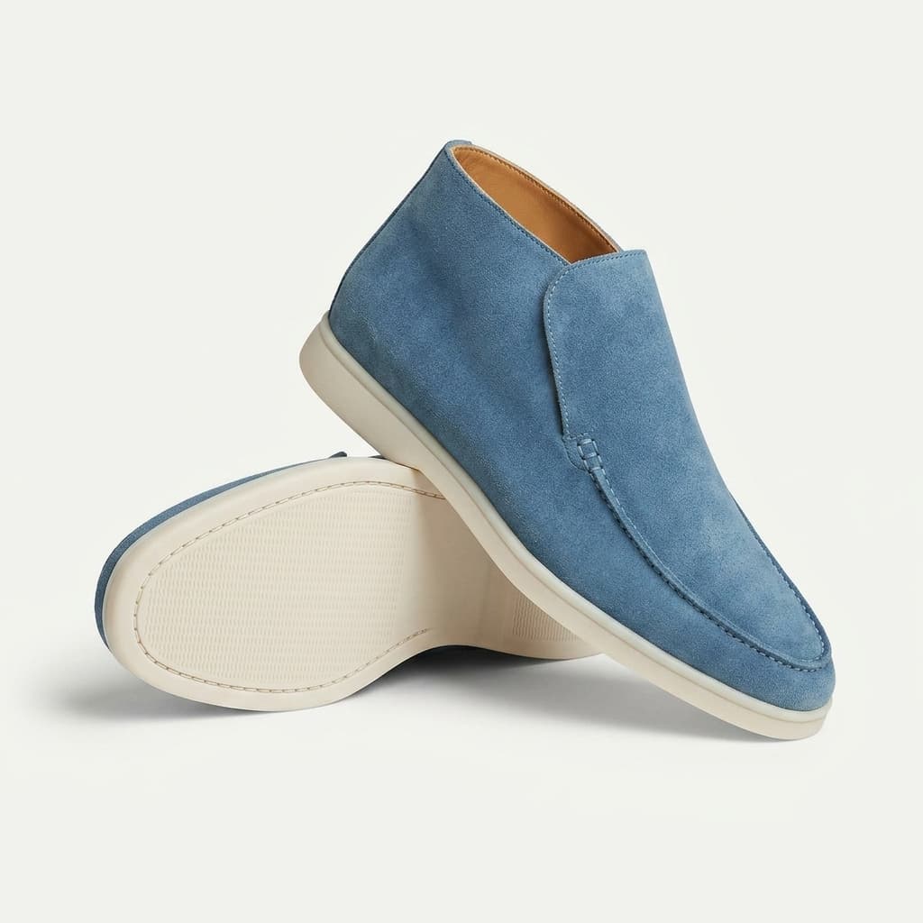 Portofino Suede Hi-Top Loafer - Image 9