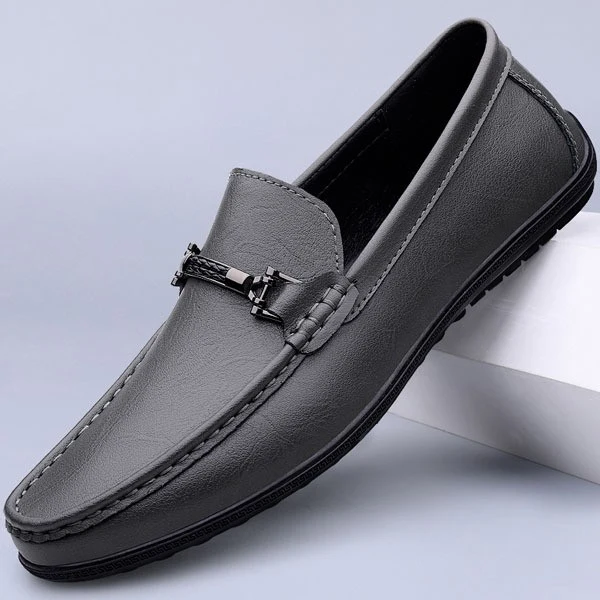 Raven Leather Loafer - Image 4