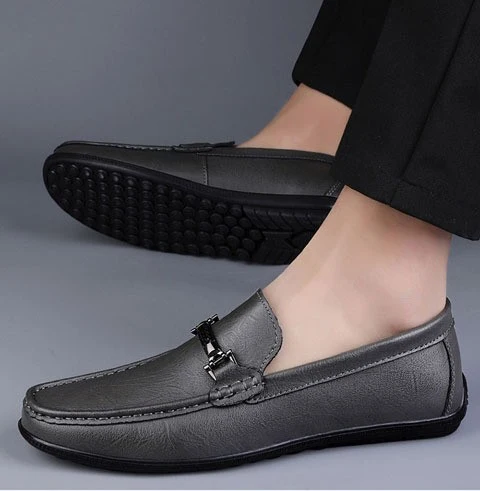 Raven Leather Loafer - Image 5