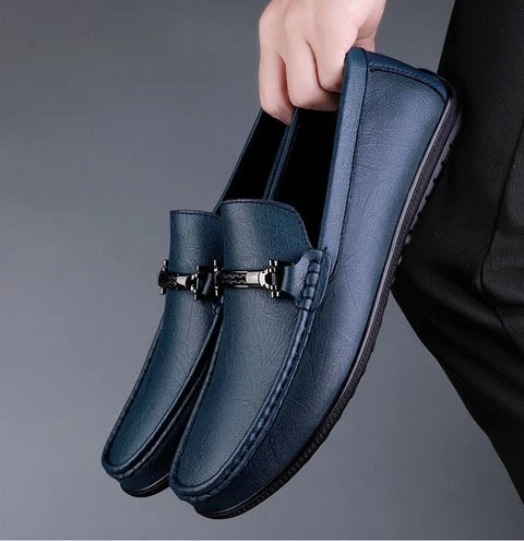 Raven Leather Loafer - Image 7