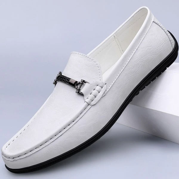 Raven Leather Loafer - Image 8
