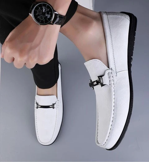 Raven Leather Loafer - Image 9