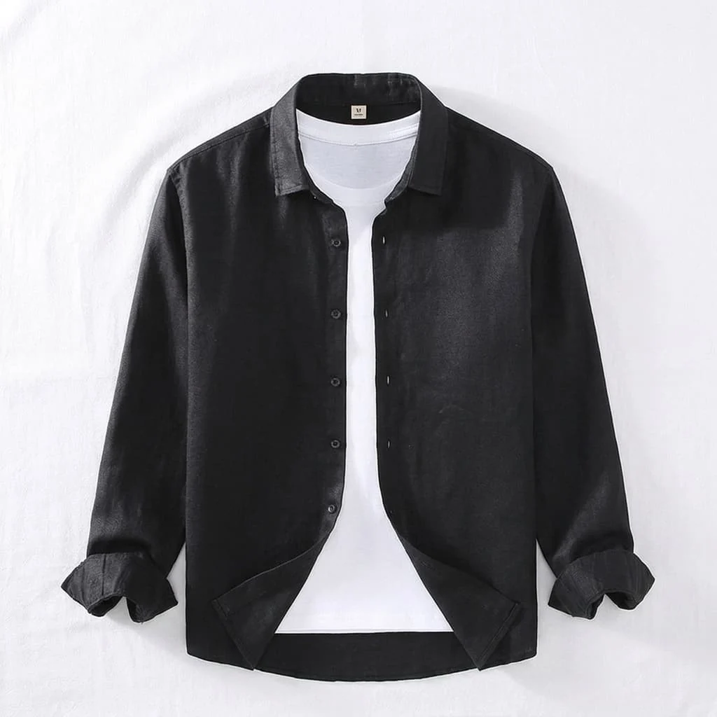Riverton Linen Long Sleeve - Image 10