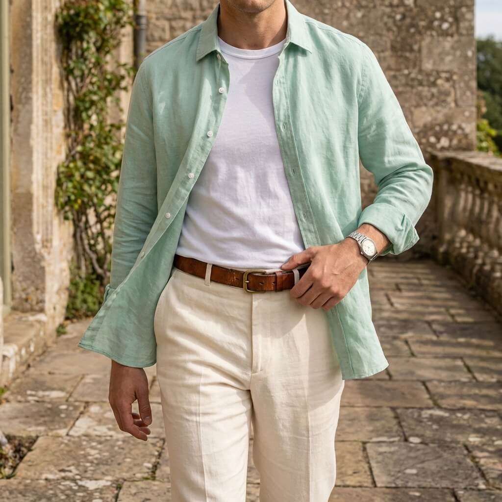 Riverton Linen Long Sleeve - Image 4