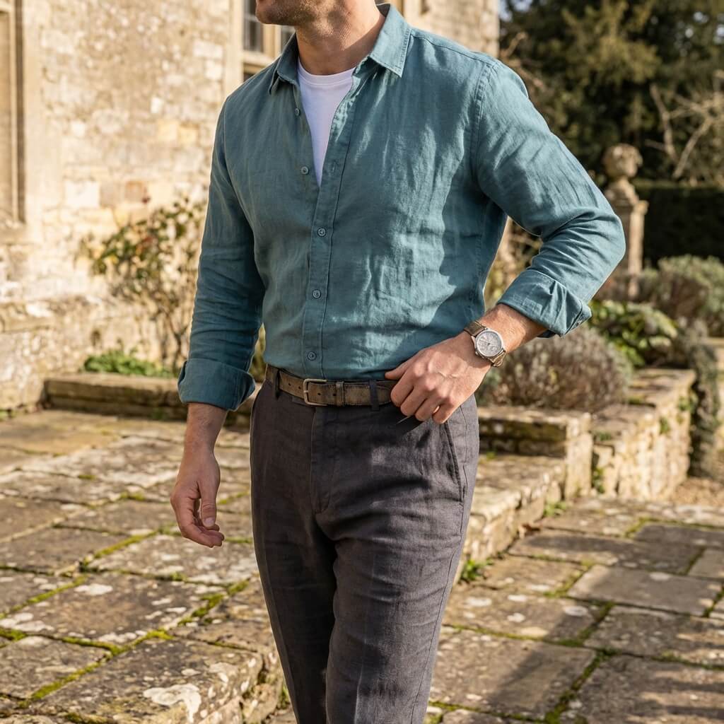 Riverton Linen Long Sleeve - Image 6